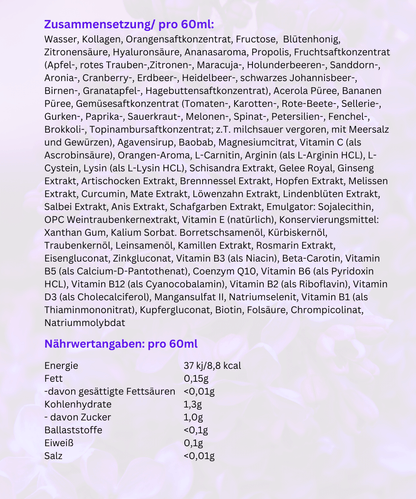 BEAUTY & IMMUNE BODY SHOT 28-Tage Kur